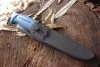 Нож Morakniv Basic 546, нержавеющая сталь, синий, 12241