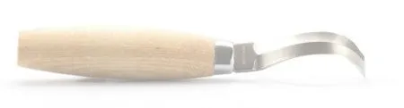 Нож Morakniv Hook Knife 163 Double Edge ложкорез, нержавеющая сталь, рукоять из березы, 13445