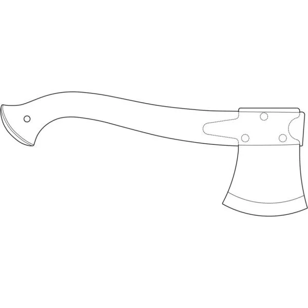 Туристический топор Morakniv Camp 1991 MG, углеродистая сталь, 1-1991 Туристический топор Morakniv Camp 1991 MG, углеродистая сталь, 1-1991