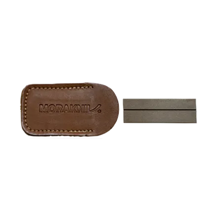 Точилка ручная Morakniv® Diamond Sharpener 600 Fine алмазная в кожаном чехле, 501-9860