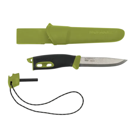 Нож Morakniv Companion Spark (S) Green, нержавеющая сталь, 13570
