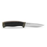 Нож Morakniv Companion MG (S), нержавеющая сталь, цвет хаки, 11827