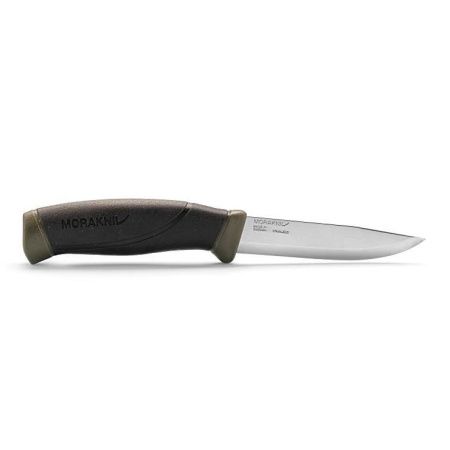 Нож Morakniv Companion MG (S), нержавеющая сталь, цвет хаки, 11827