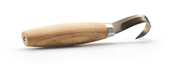 Нож Morakniv Hook Knife 164 Right Hand ложкорез, нержавеющая сталь, рукоять из березы, 13443