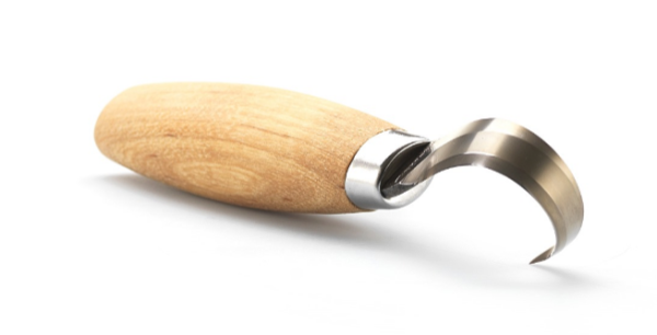 Нож Morakniv Hook Knife 164 Right Hand ложкорез, нержавеющая сталь, рукоять из березы, 13443